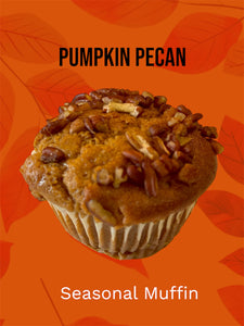 Gluten and Soy Free Pumpkin Pecan Muffin-Various Pack Options